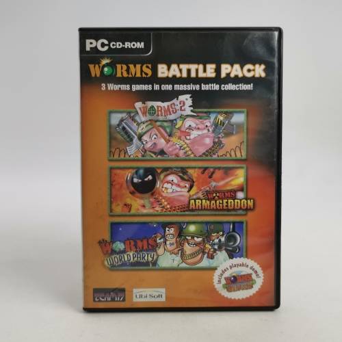 Original WORMS BATTLE PACK Video game - Vintage 2000!!!