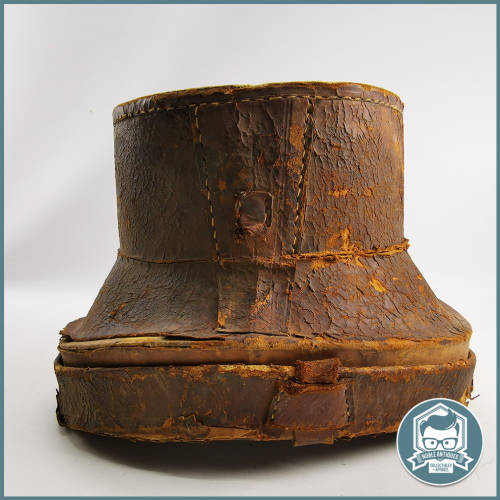 Antique 1800`s J. Shipley and Co Cape Town Genuine Top Hat and Leather Case!!!