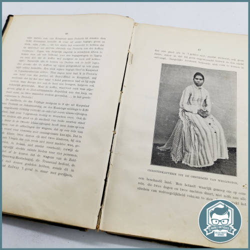 Leather Bound 1900`s Van Amsterdam naar Pretoria. Acht Maanden in Zuid-Afrika!!!