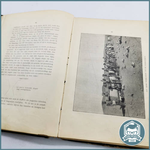 Leather Bound 1900`s Van Amsterdam naar Pretoria. Acht Maanden in Zuid-Afrika!!!