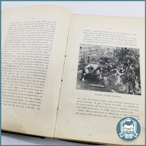 Leather Bound 1900`s Van Amsterdam naar Pretoria. Acht Maanden in Zuid-Afrika!!!