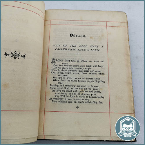 1893 Verses Book by Christina Rossetti!!!