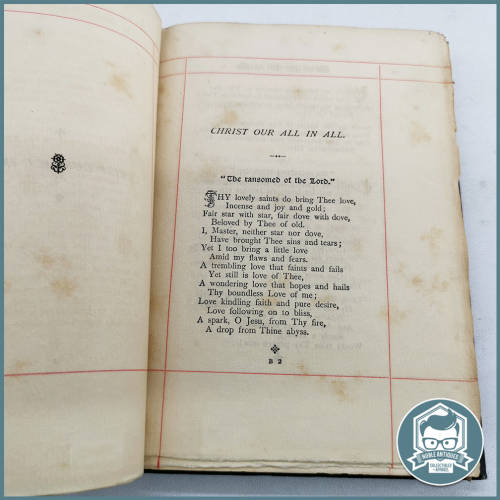 1893 Verses Book by Christina Rossetti!!!