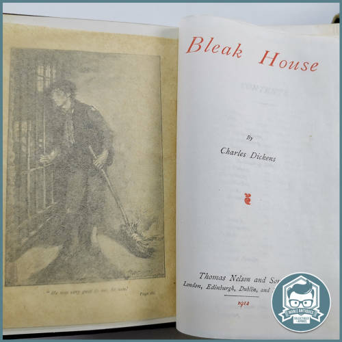 Antique 1900`s Dickens Novel Collection (A5)!!!