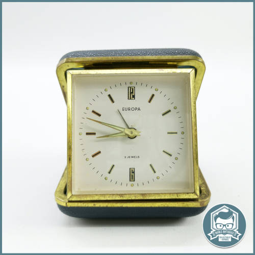 Vintage Europa travel alarm clock - Working!!!