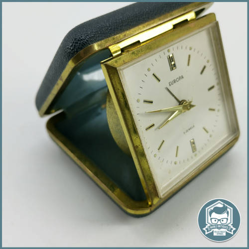 Vintage Europa travel alarm clock - Working!!!