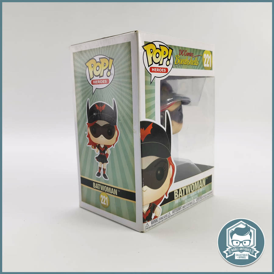 Boxed Funko Pop! Heroes DC Comics Bombshells Batwoman Vinyl Action figure !!!
