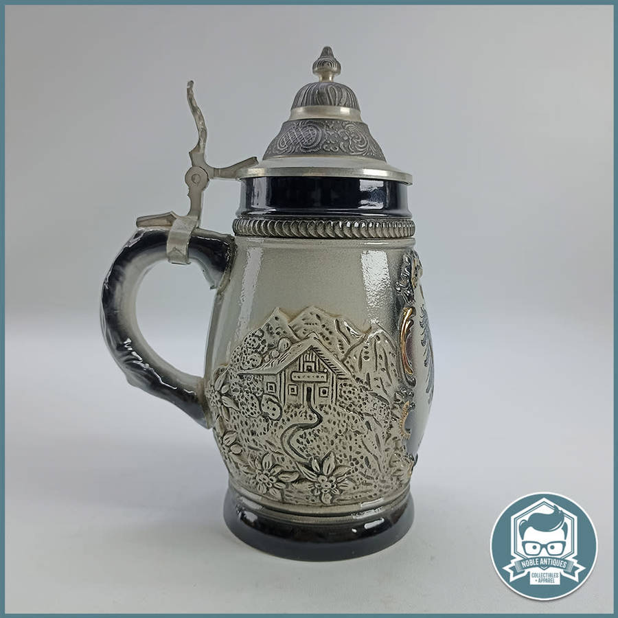 Large Ornate Original Austrian German Beer Stein!!!