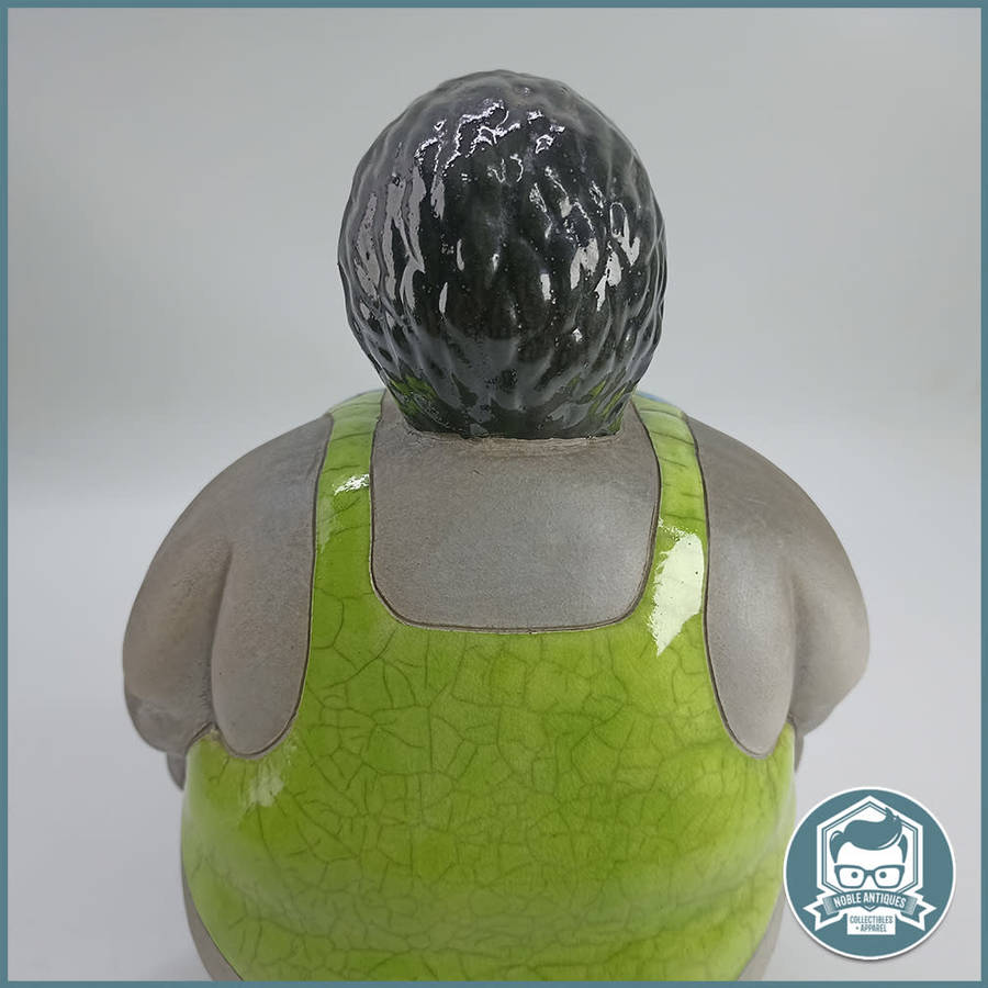 Large Raku South Africa Ms Potbelly Swimmer!!!