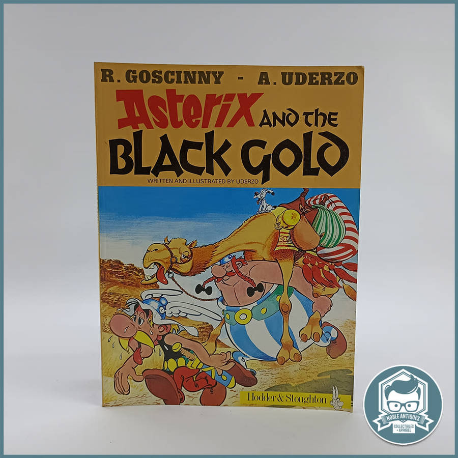 Asterix and the Black Gold Book by René Goscinny!!!