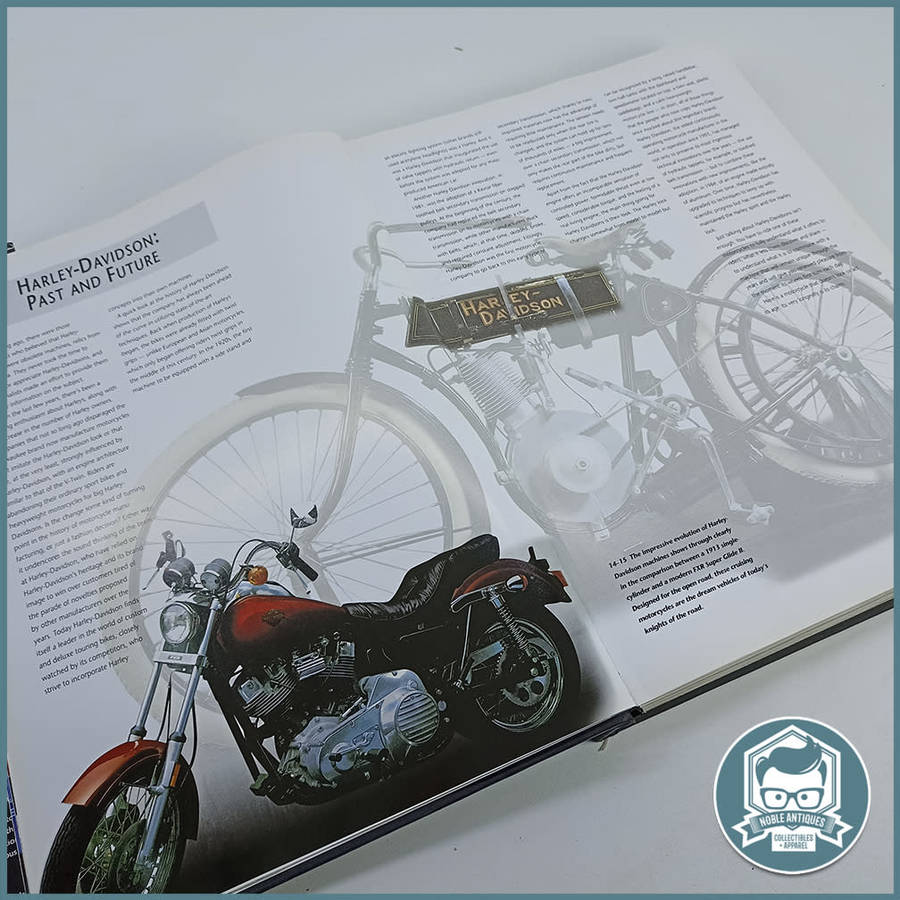 Large Hardcover Table Book: Harley Davidson, a Way of Life, a Hundred Year Old Myth!!!