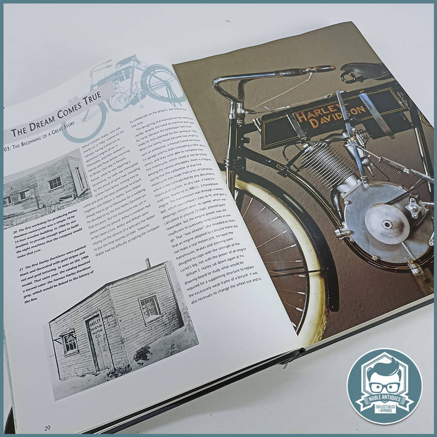 Large Hardcover Table Book: Harley Davidson, a Way of Life, a Hundred Year Old Myth!!!