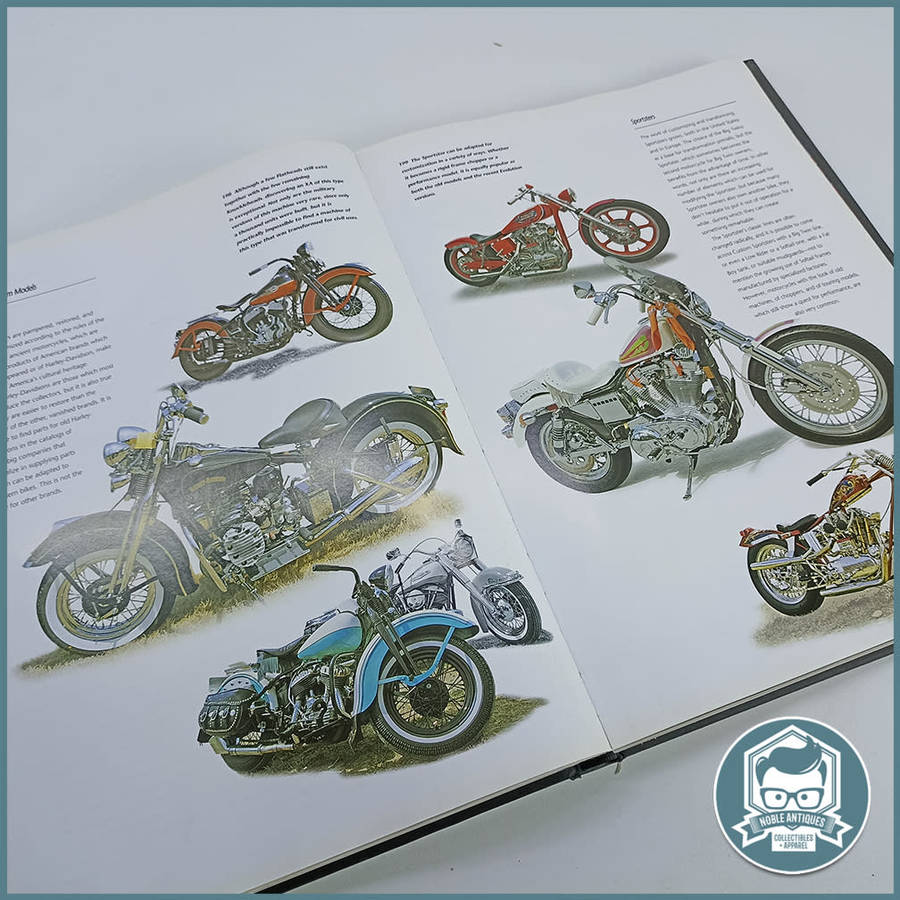 Large Hardcover Table Book: Harley Davidson, a Way of Life, a Hundred Year Old Myth!!!