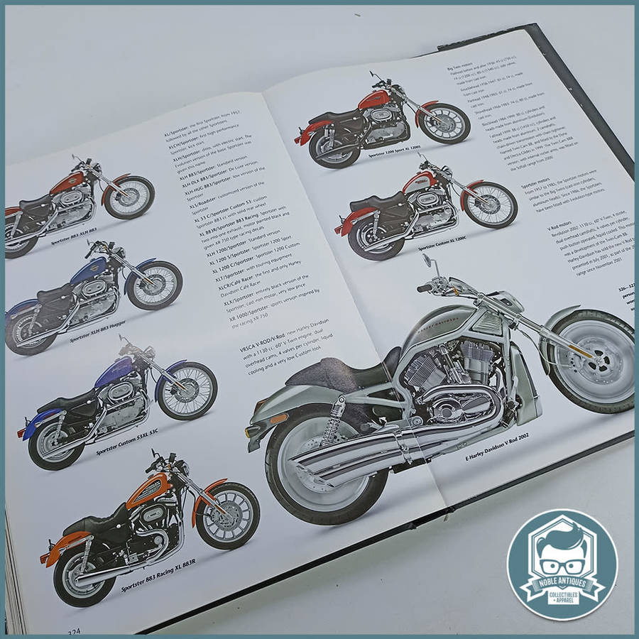 Large Hardcover Table Book: Harley Davidson, a Way of Life, a Hundred Year Old Myth!!!