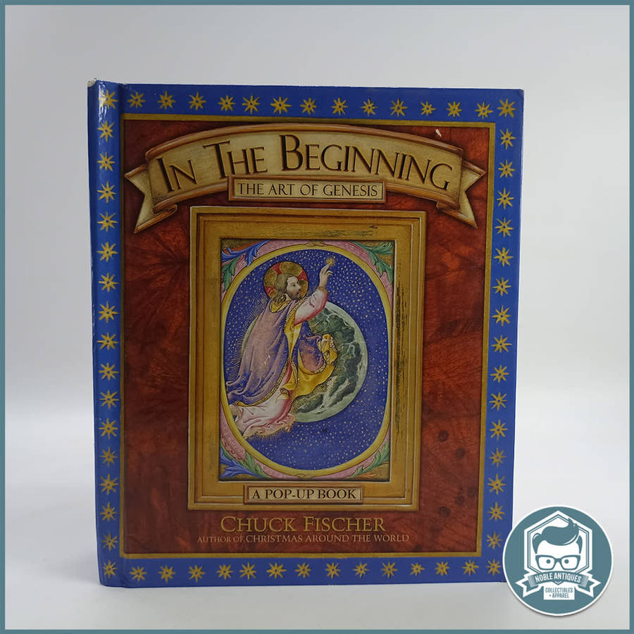 In the Beginning: The Art of Genesis: A Pop-Up Bible Book by Chuck Fischer!!!