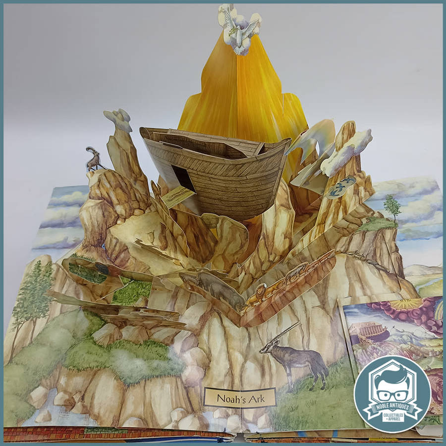 In the Beginning: The Art of Genesis: A Pop-Up Bible Book by Chuck Fischer!!!