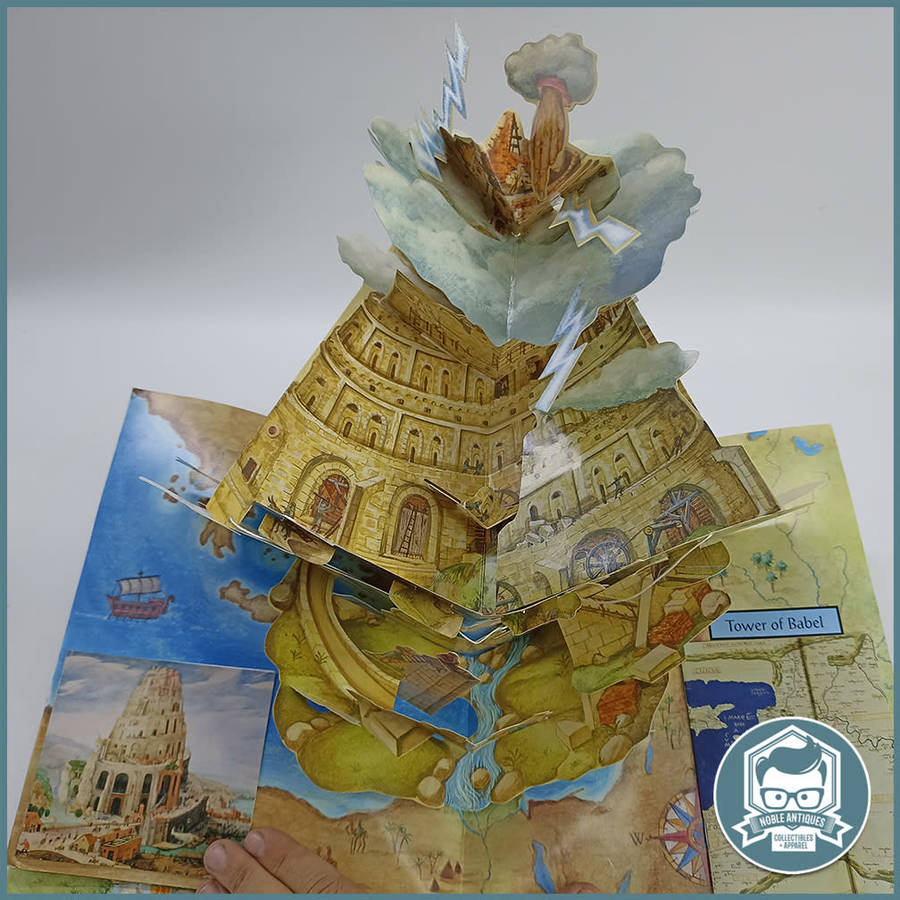 In the Beginning: The Art of Genesis: A Pop-Up Bible Book by Chuck Fischer!!!