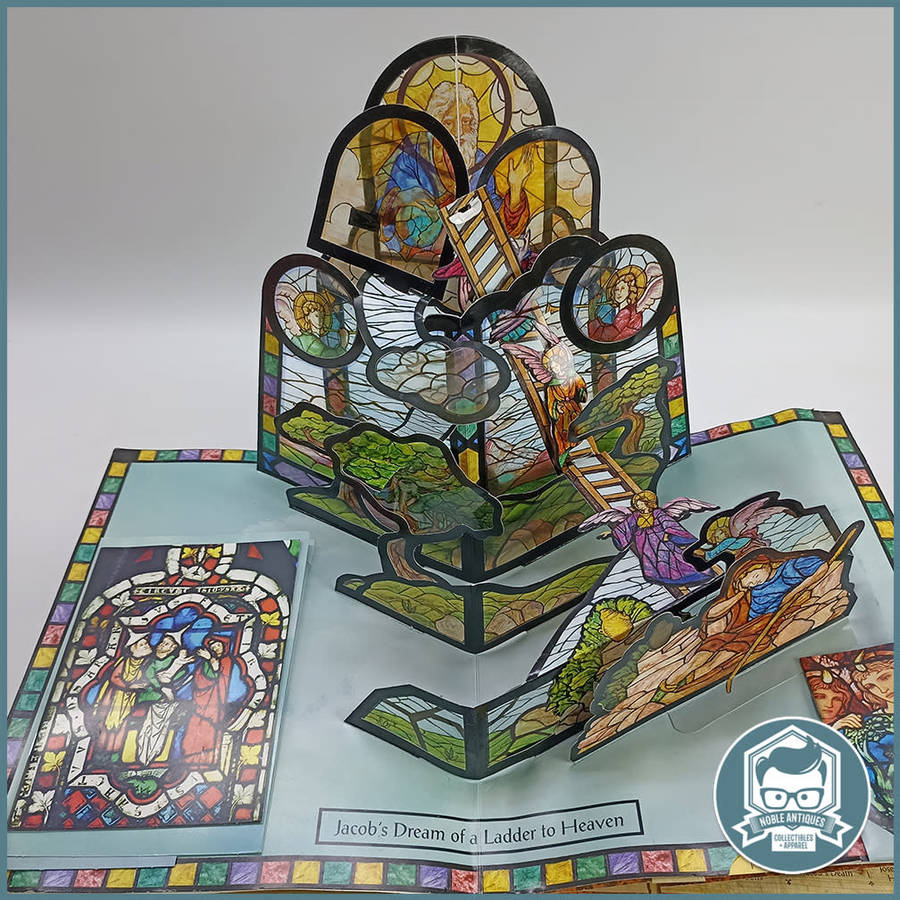 In the Beginning: The Art of Genesis: A Pop-Up Bible Book by Chuck Fischer!!!