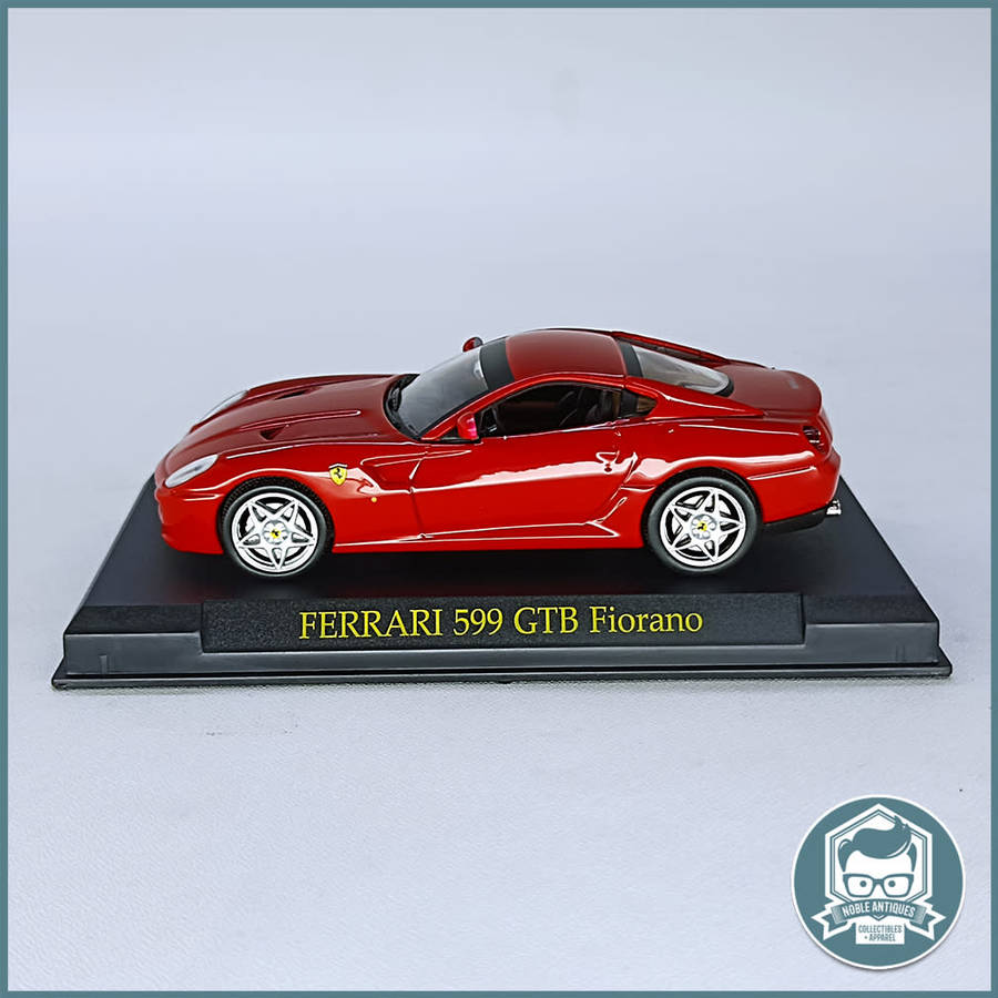 Highly Detailed Die Cast FERRARI 599 GTB Fiorano 1/43 !!! (Magazine and Blister Included)