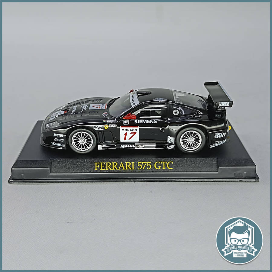 Highly Detailed Die Cast FERRARI 575 GTC 1/43 !!! (Magazine and Blister Included)