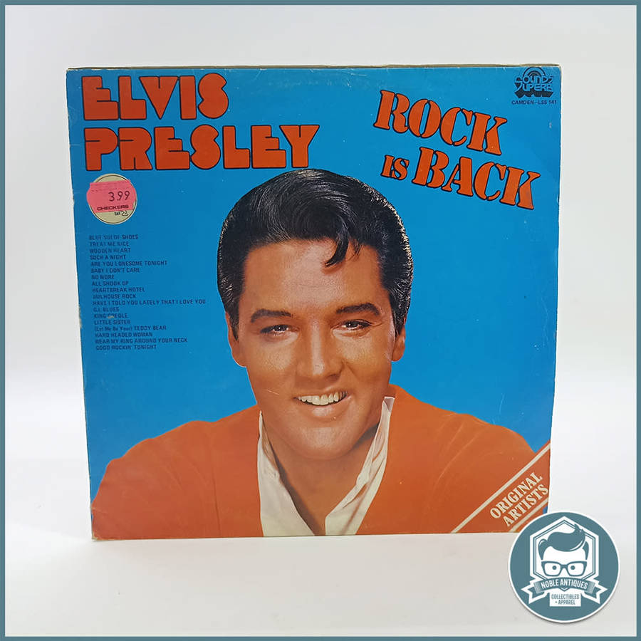 Elvis Presley  Rock Is Back LP, Vinyl !!!