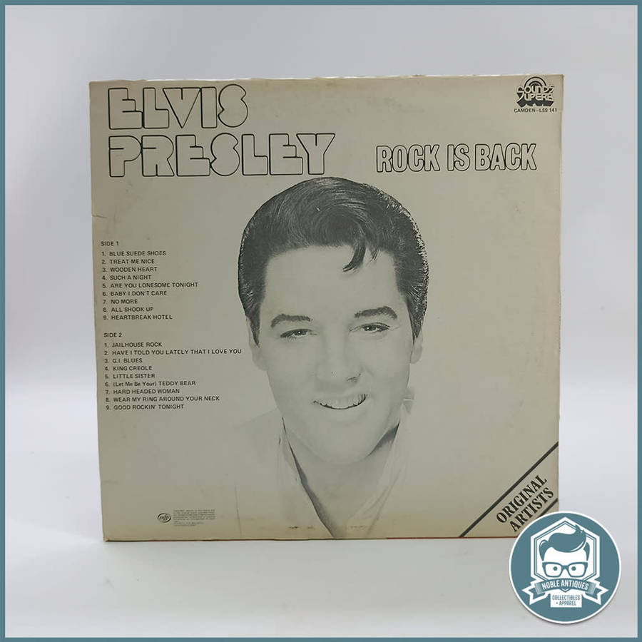 Elvis Presley  Rock Is Back LP, Vinyl !!!