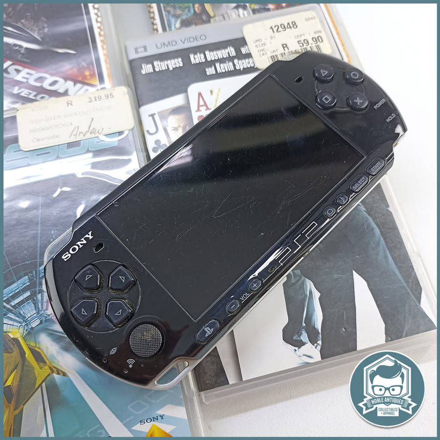 SONY PSP Console and Game Collection, No Battery or Power Supply!!!!