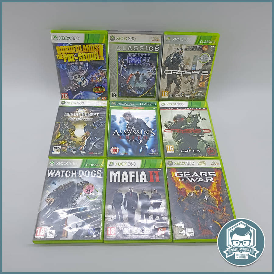 Original XBox 360 Game Collection - Collection1!!! - Bid For All!!!