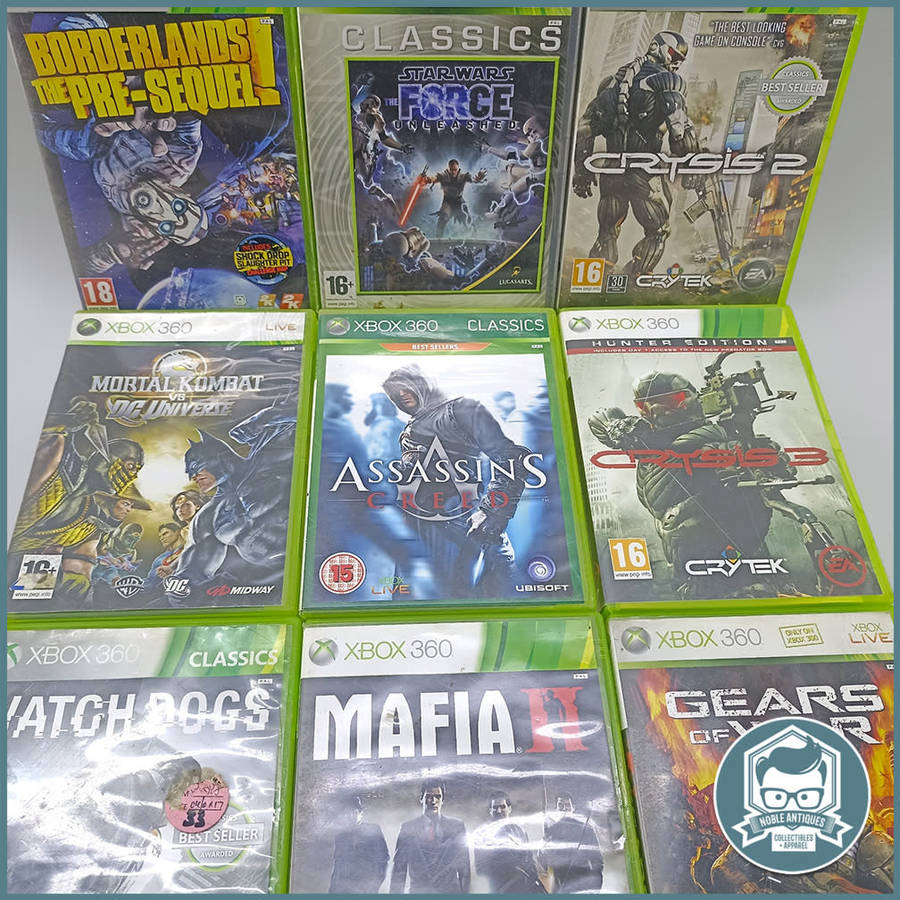 Original XBox 360 Game Collection - Collection1!!! - Bid For All!!!