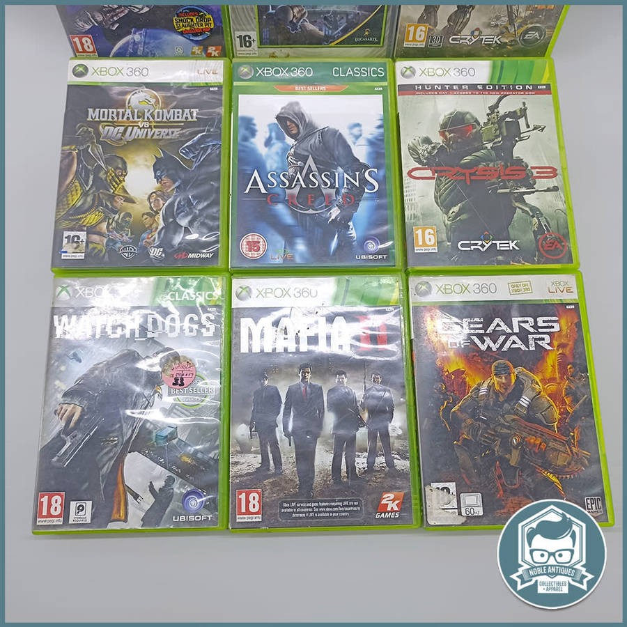 Original XBox 360 Game Collection - Collection1!!! - Bid For All!!!
