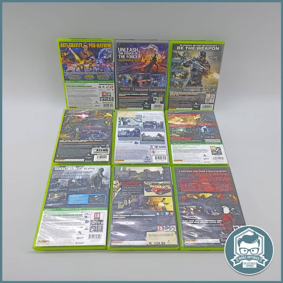 Original XBox 360 Game Collection - Collection1!!! - Bid For All!!!