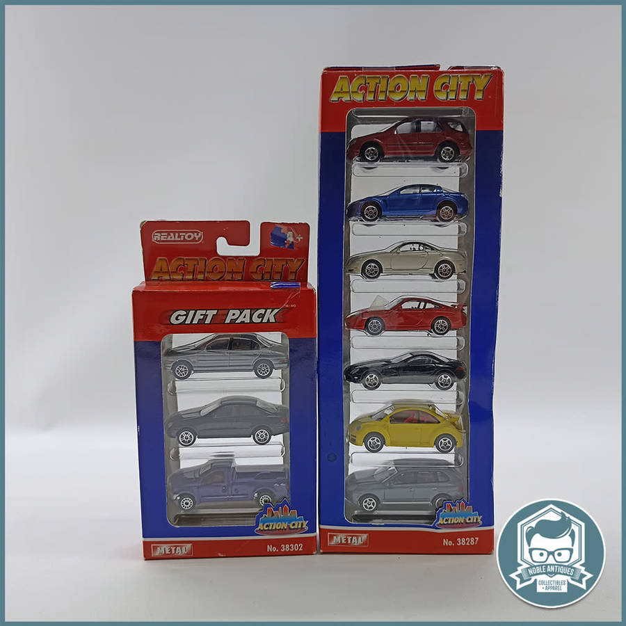 Vintage Boxed REALTOY ACTION CITY Collection!!
