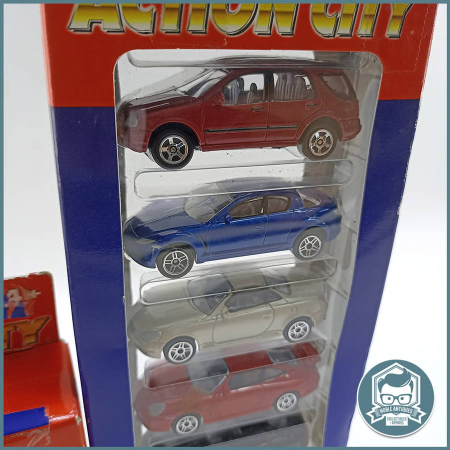 Vintage Boxed REALTOY ACTION CITY Collection!!