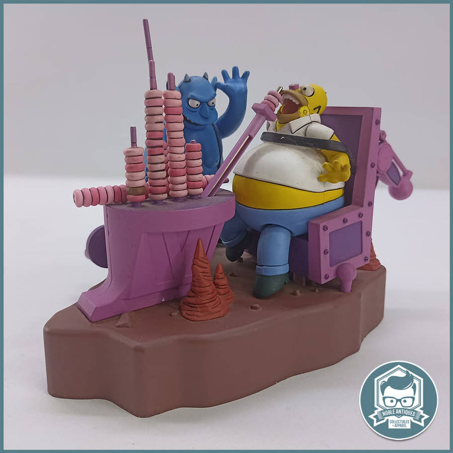 MCFARLANE THE SIMPSONS IRONIC PUNISHMENT HOMER DONUTS DELUXE!!!