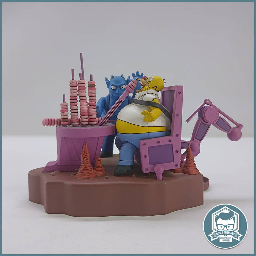 MCFARLANE THE SIMPSONS IRONIC PUNISHMENT HOMER DONUTS DELUXE!!!
