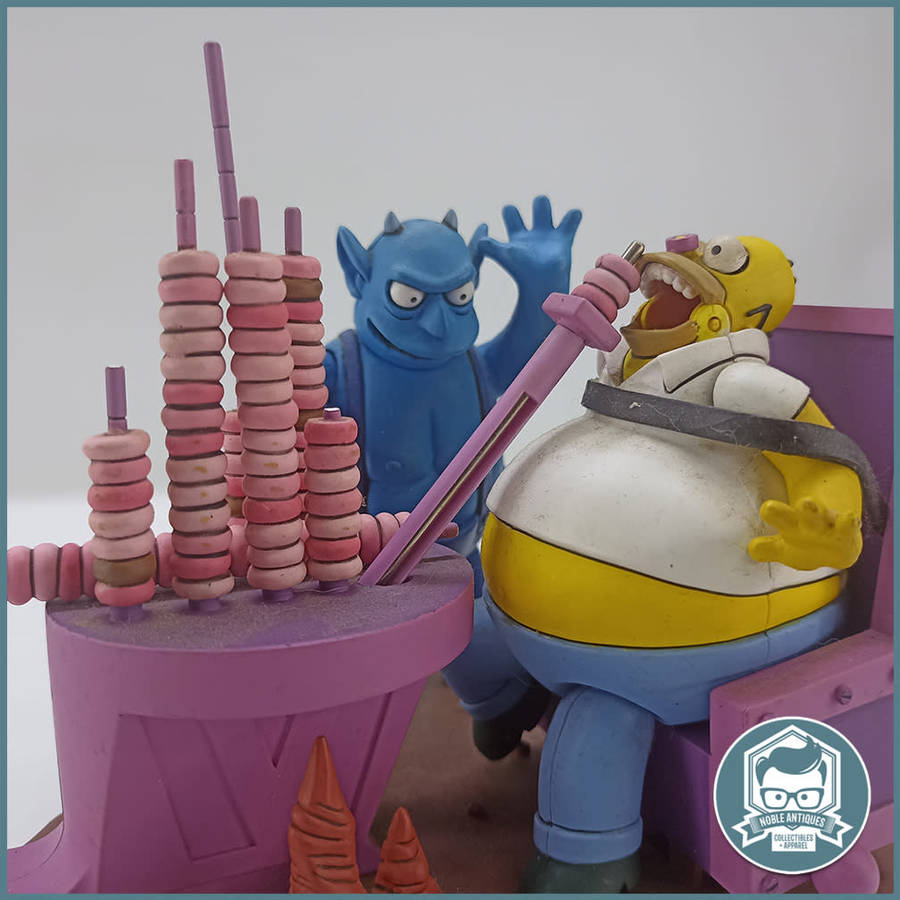 MCFARLANE THE SIMPSONS IRONIC PUNISHMENT HOMER DONUTS DELUXE!!!