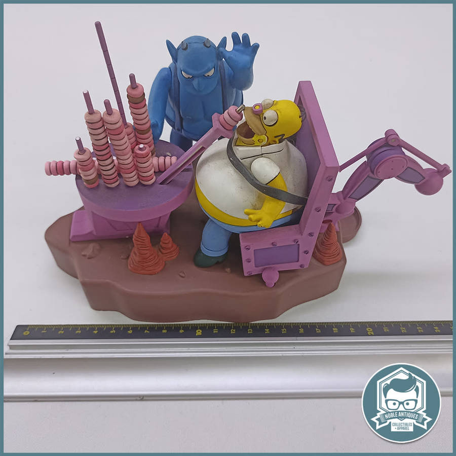 MCFARLANE THE SIMPSONS IRONIC PUNISHMENT HOMER DONUTS DELUXE!!!