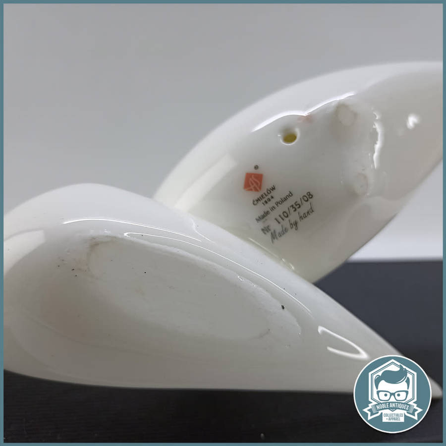 Vintage Henryk Jędrasiak Designed Numbered Porcelain Doves!!!