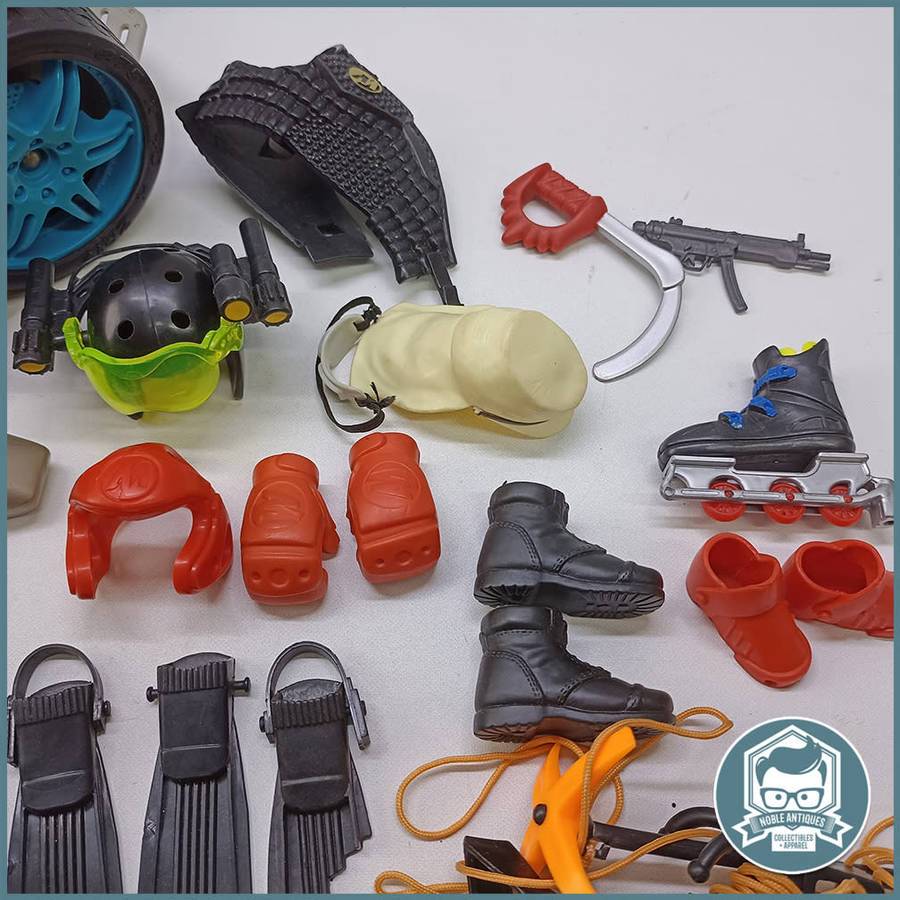 Massive Vintage 2000 Action Man Tilt Racer and Apparel Collection!!!