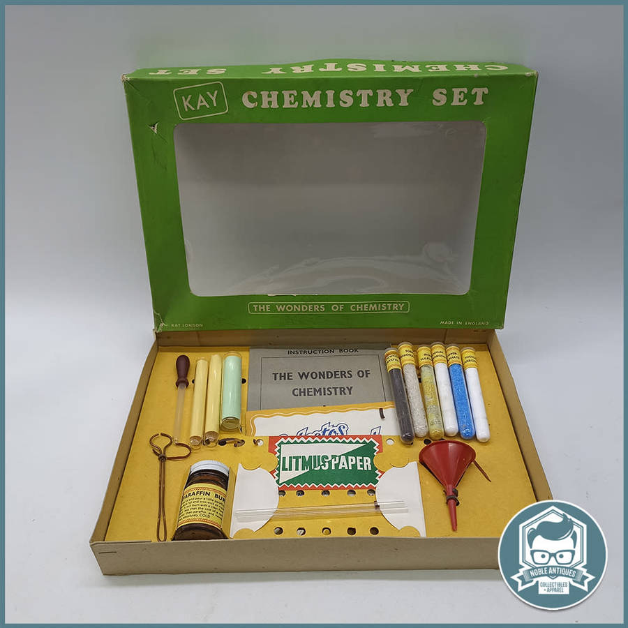 Vintage Boxed 1960`s Kay Chemistry Set!!!