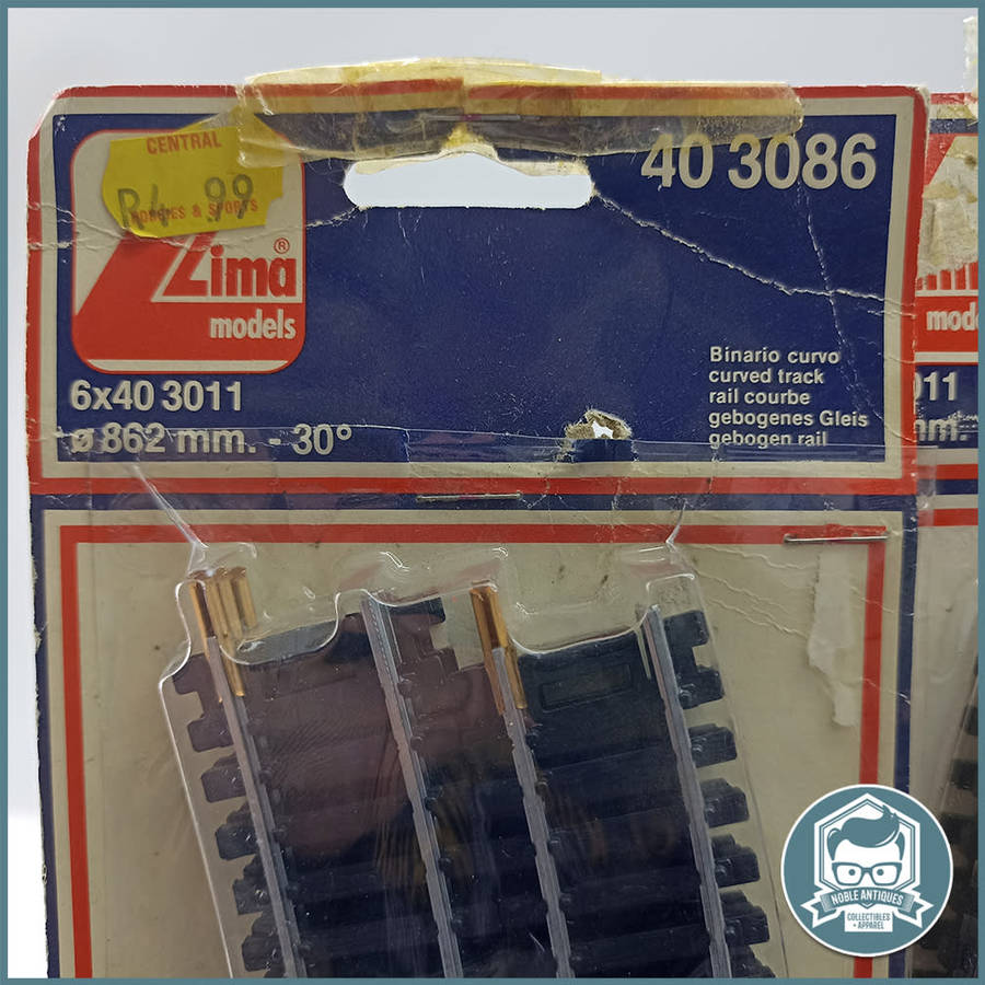 LIMA HO SCALE 40 3011 862 mm. 30° CARDED Bid For All!!! (18 Total)