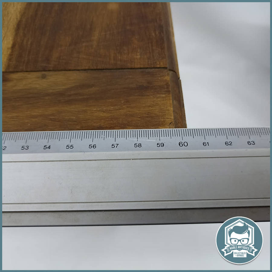 FANTASTIC!!! Hand Crafted Wood and Brass Hinge Chess Table and Travel Table!!! 60cmx50cmx35cm