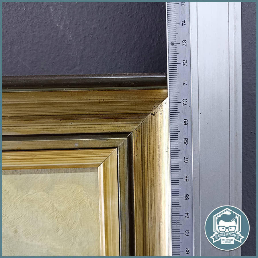 FANTASTIC!!! Famous Winter Painting, By Deacon Snow Barn In Forest Oil on Board!!!