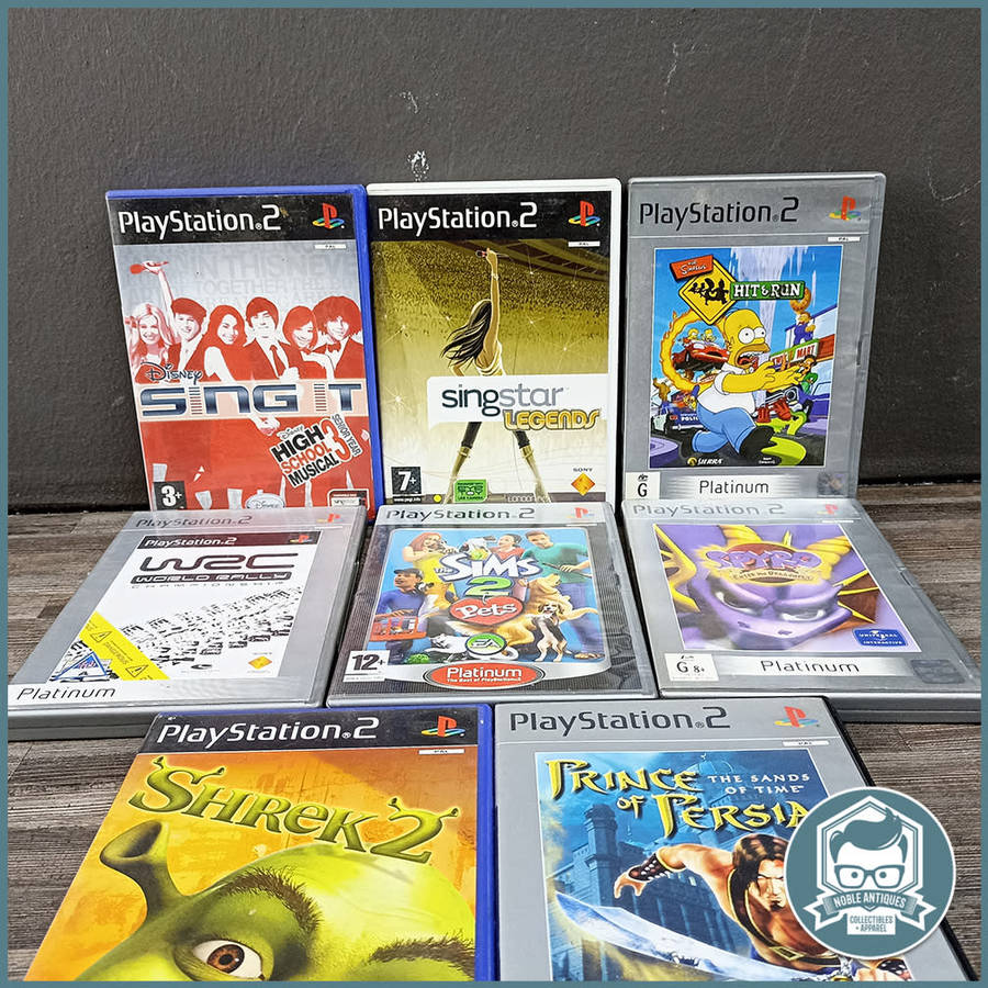 Large PS2 GAMES BUNDLE 4 - No Manuals !!! Bid For All!!!