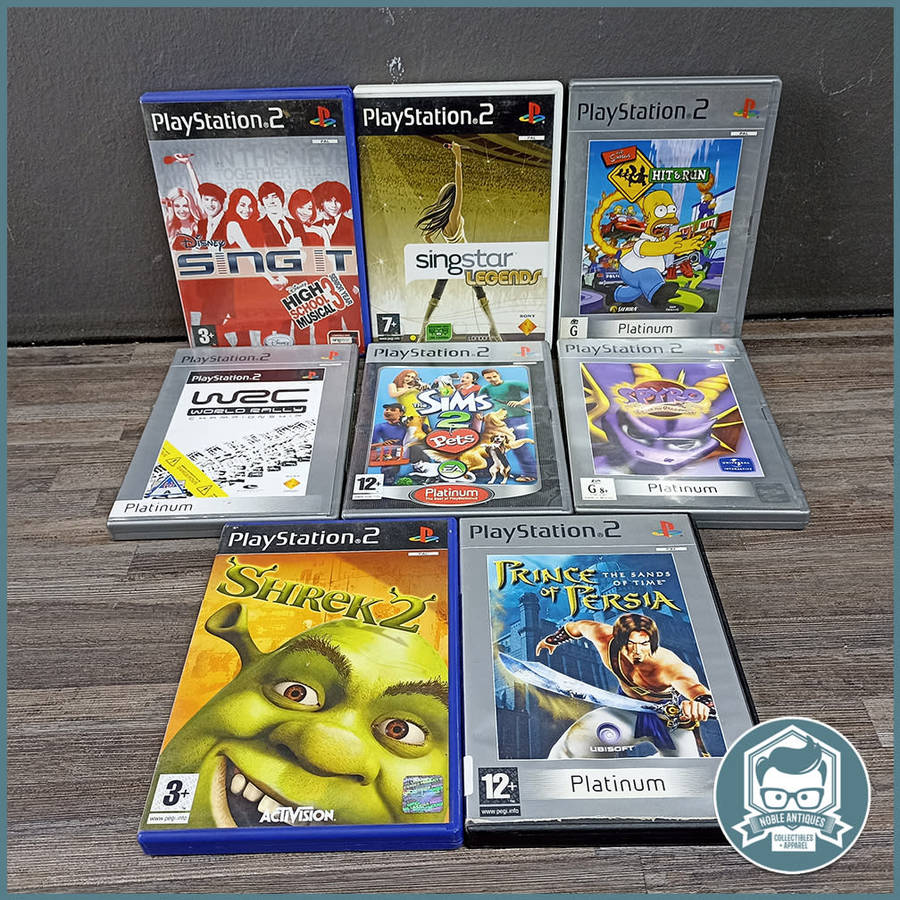 Large PS2 GAMES BUNDLE 4 - No Manuals !!! Bid For All!!!