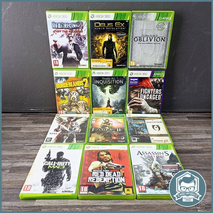 Large XBOX 360 GAMES BUNDLE 1 !!! Bid For All!!!