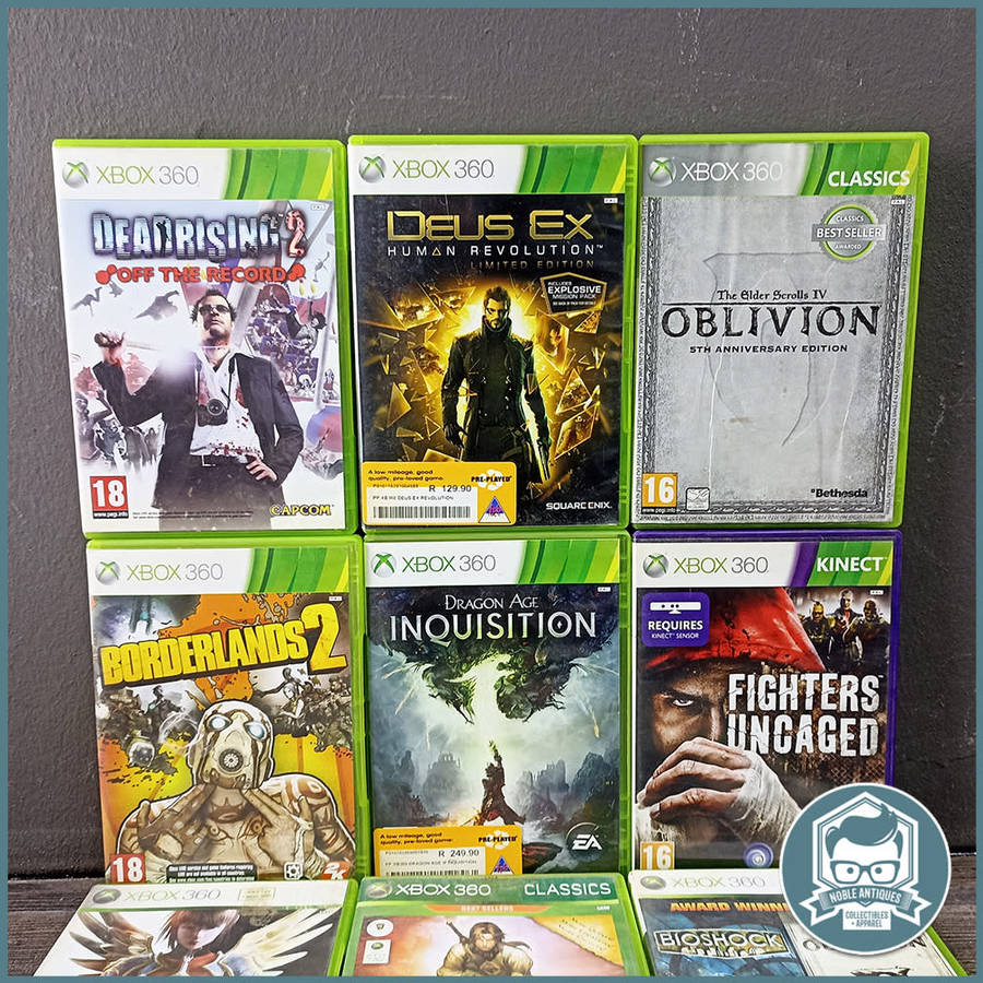 Large XBOX 360 GAMES BUNDLE 1 !!! Bid For All!!!