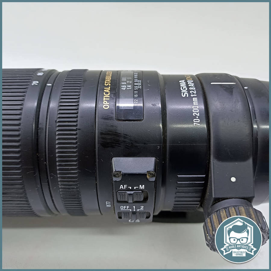 SIGMA 70-200mm 1:2.8 APODG HSM with OPTICAL STABILIZER!!!