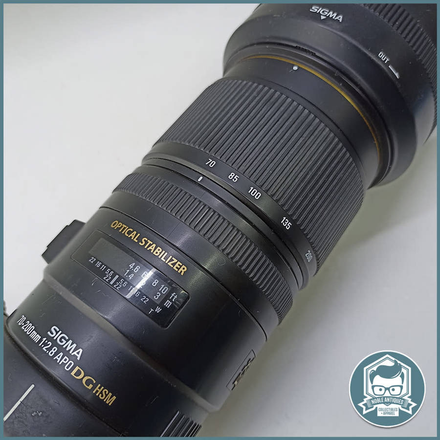 SIGMA 70-200mm 1:2.8 APODG HSM with OPTICAL STABILIZER!!!