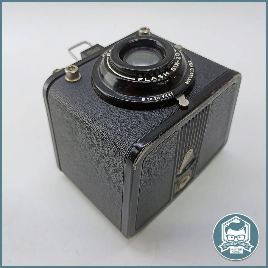 Original Vintage 1930`s Kodak Brownie Flash Six-20 USA 620 Film Camera!!!